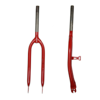 Widelec 26  turing/retro 220x45mm czerwony