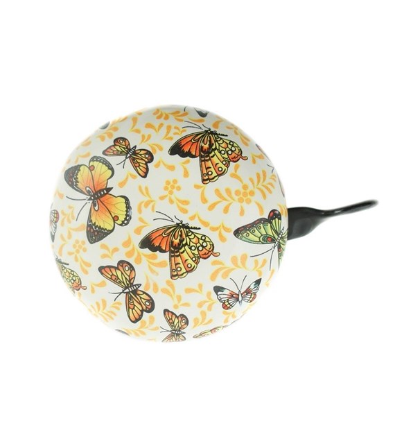 Dzwonek motyle żółte 80mm