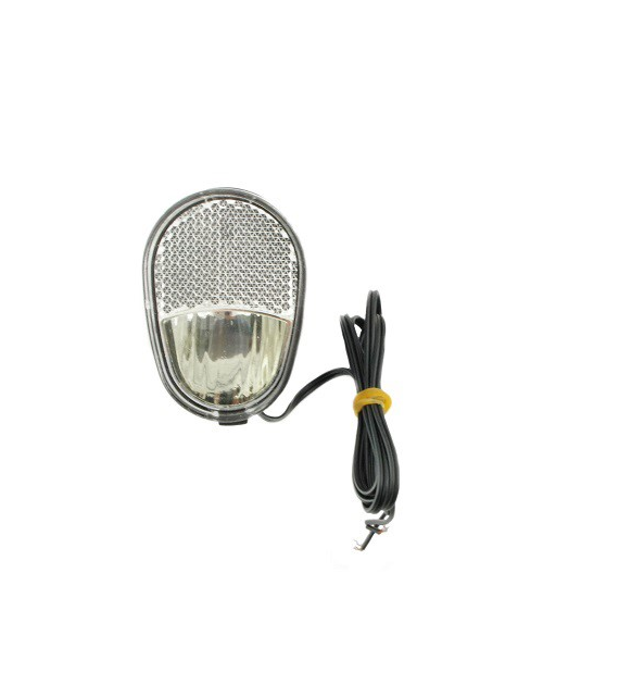 Lampa przód YG-QD-126A dynamo w piaście wyłącznik