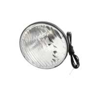 Lampa przód YG-QD-109A dynamo żarówka bez odbl