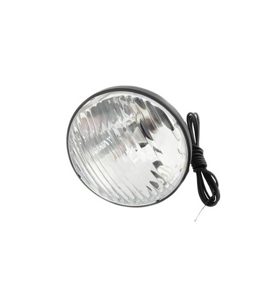 Lampa przód YG-QD-109A dynamo żarówka bez odbl