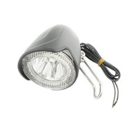 Lampa przód YG-QD-128A dynamo w piaście z wyłącz.