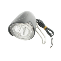 Lampa przód YG-QD-128A dynamo w piaście z wyłącz.