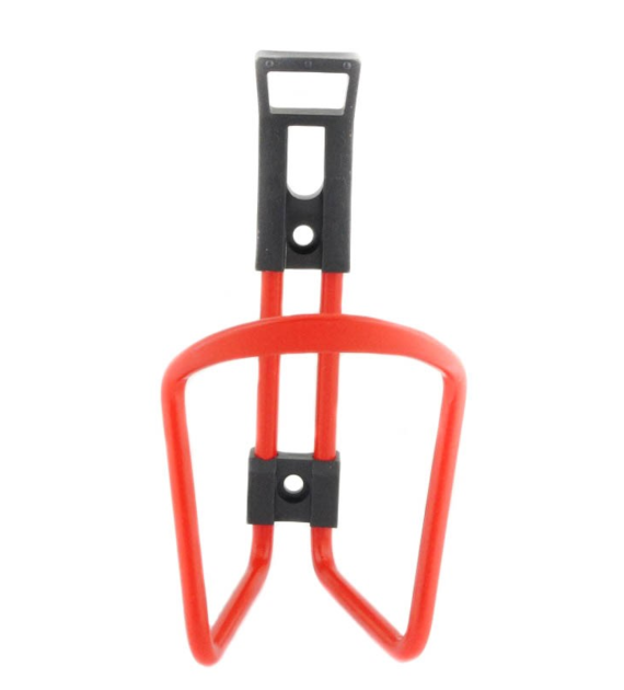 Koszyk bidonu Simpla ALUSTAR czerwony