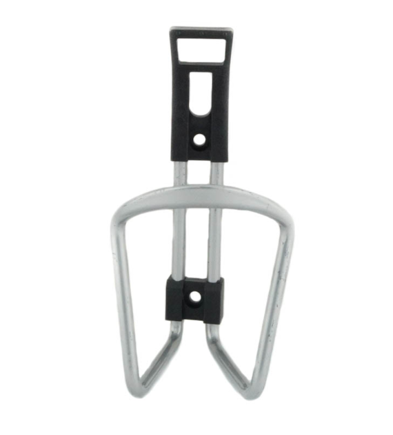 Koszyk bidonu Simpla ALUSTAR srebrny