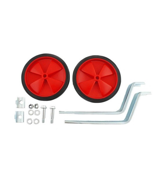 Kółka podporowe 12-20 mix biały,czer,nieb