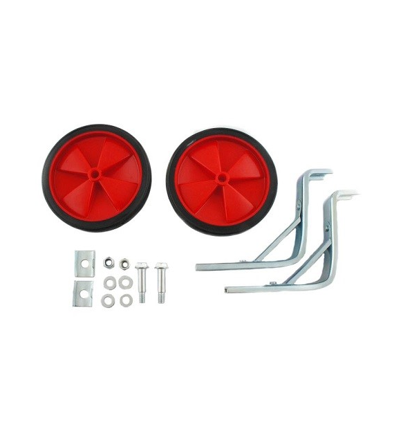 Kółka podporowe 16  mix biały,czerwony,niebieski