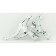 Dźwignia hamulca Promax 3-4 p alu/alu srebrna