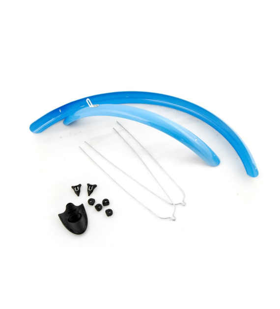 Błotnik 26  SCARAB 2 26/51 Niebies+chlapacz XL tył