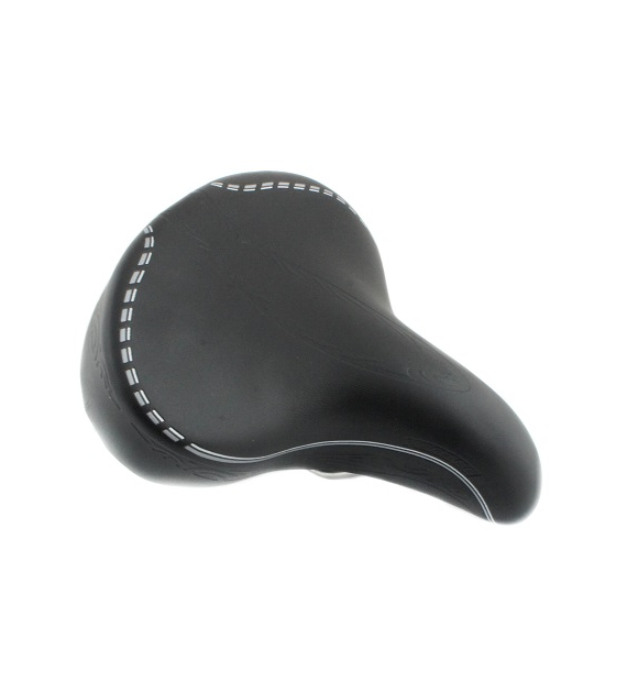 Siodło 1730 VENICE czarne/srebrna linia 260x230 mm