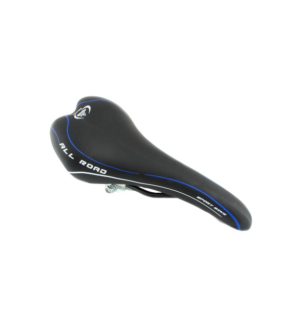 Siodło 1322 ALL ROAD 275x135 czarne/nieb linia