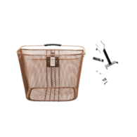 Kosz przód HT-102 Clik na wspornik kier.brązowy