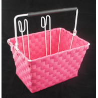Kosz przód HT-257 pvc zawieszany uchwyt, różowy