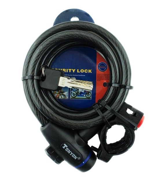 Zapięcie spirala TY533 12x1500mm czarne