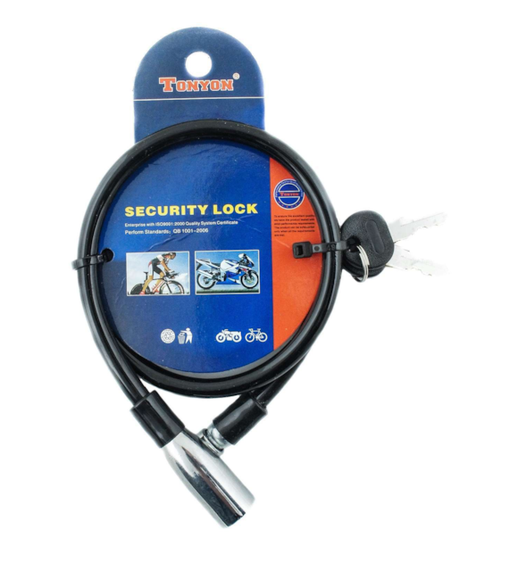 Zapięcie pętla TY412 8x650mm czarne