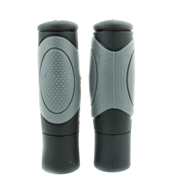 Chwyt HL-G82 guma 125mm czarny/szary AM.