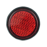 Odblask HL-R26 tył okrągły czerwony