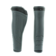 Chwyt kier HL-G234 plastik/guma 135mm czarny/szary