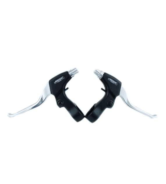 Dźwignia hamulca Artek ML-07D 4p alu/alu czar/sreb