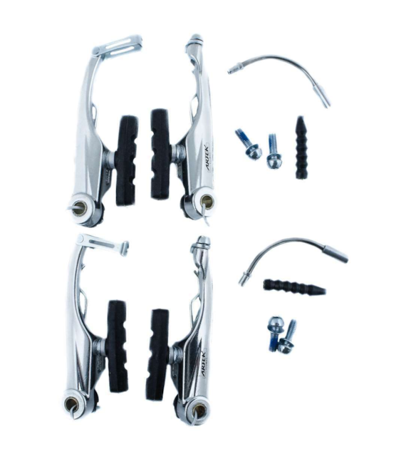 Szczęki ham.Artek LV12DG;Al F90°;60mm srebrne AM