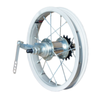 Koło 12  tył PS/O Alu.Płaska; piasta Tajwan