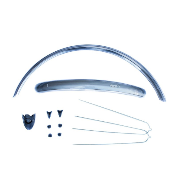 Błotnik 26  SCARAB 2 26/55 Cromica+chlapacz XL tył