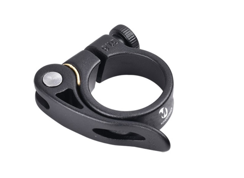 Obejma pod siodło AT-101+SQR-115;31,8mm czarna OEM