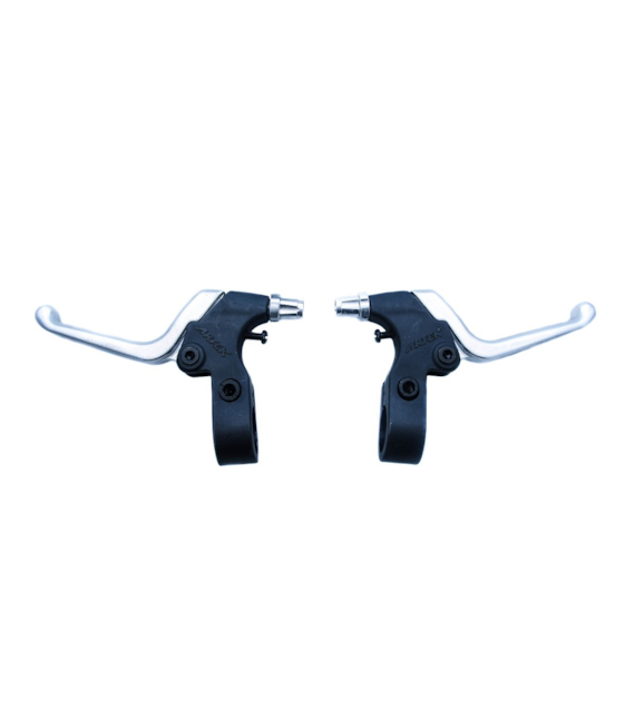 Dźwignia ham.Artek BL01PD Alu/Plast P+T czar/sreb