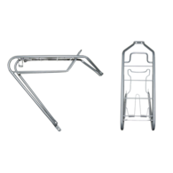 Bagażnik 28  Rurkowy stal.YL-ST401R28 Srebrny