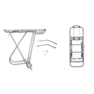 Bagażnik 26-28  Rurka Alu.YL-LA8010R/L170 Srebrny