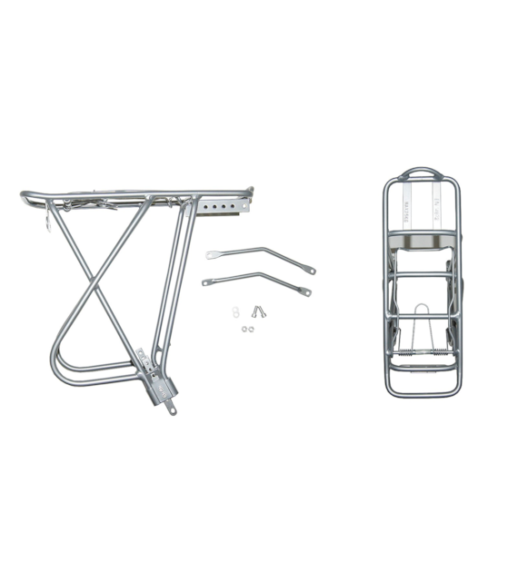 Bagażnik 26-28  Rurka Alu.YL-LA8010R/L170 Srebrny