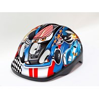 KASK B-SKIN KIDY  CARS  BLUE XS(44-48CM)