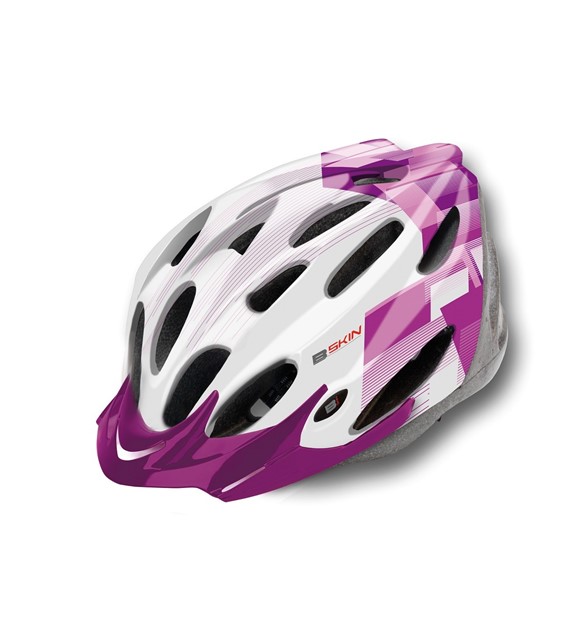 KASK B-SKIN REGULAR WHT/VIOL VISOR VIOL M(56-58CM)