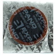 Łatki POWER okrągłe 25mm LUZ pak.5 szt.