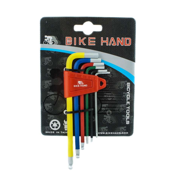 Zestaw kluczy imbusowych - 6 kolorów YC-613-6C