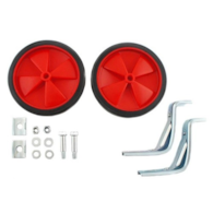 Kółka podporowe 12  mix biały,czerwony,niebieski