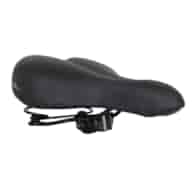 Siodło B-1100E sprężyna czarne 265x195
