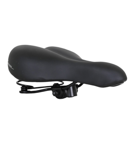 Siodło B-1100E sprężyna czarne 265x195