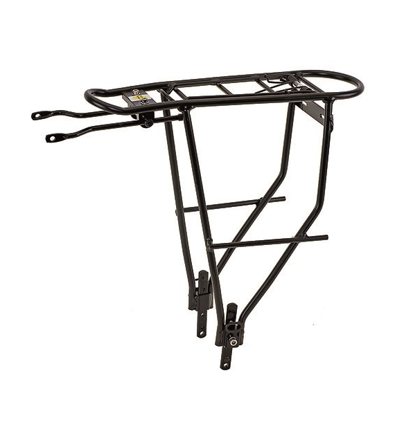 Bagażnik 24 -29  Alu regulowany czarny