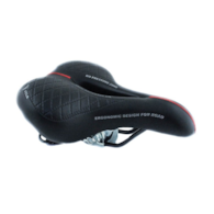 Siodło 2009 VELA czarne z otworem 250x190 mm