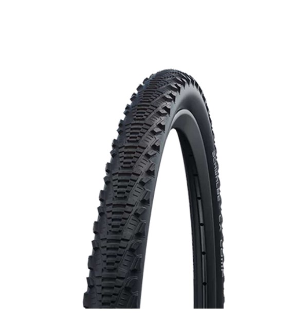 Opona 700x38C;40-622 Schwalbe CX COMP czarna+odbl