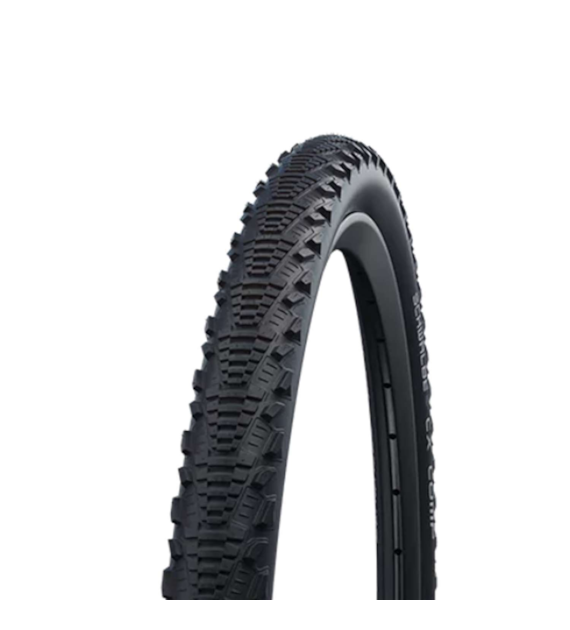 Opona 700x38C;40-622 Schwalbe CX COMP czarna+odbl