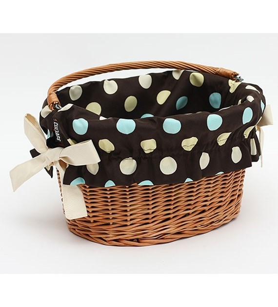 Wkładka kosza Grand Polka dots 141.003 Brown-Ecru