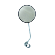 Lusterko okrągłe krótkie duże opaska 110 mm