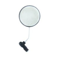 Lusterko okrągłe krótkie duże klin 110 mm