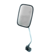 Lusterko prostokątne krótkie opaska