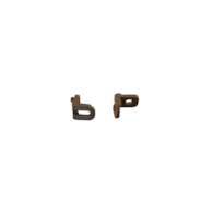 Mocowanie pręta do widelca  L  (2szt.) czarny