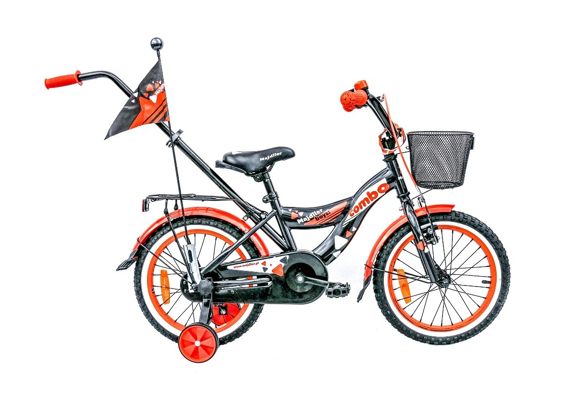 Rower Majdller 16'' COMBO Grafit/Orange