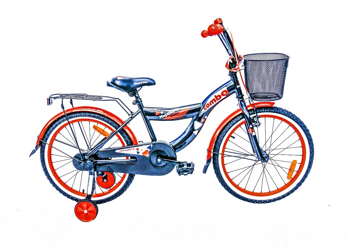 Rower Majdller 20'' COMBO Grafit/Orange
