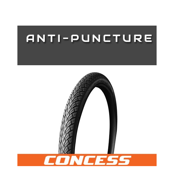 Opona 26x1,75 CONCESS G5001 Czarna+Antyprzebicie